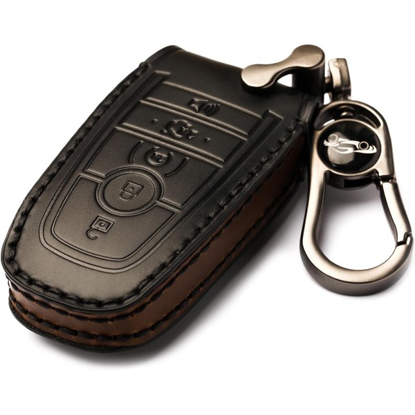 GLECHAZ Key Fob Cover Compatible with Ford Explorer Fusion Escape