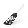 FACKELMANN Slotted Kitchen Turner for Omelettes Arcadalina, Assorted, White/Black, 4008033492355