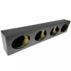 Mega Bass Universal Speaker Panel 4-6x9 Speaker Pod Enclousure Box