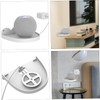 DOITOOL Wall Mount Speaker Bracket for Mini Space-Saving Organizer Wire