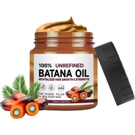 Aceite de Batana, Aceite de Batana 100%, Cuidado del Cabello, Fortaleciéndolo, Reduciendo la Rotura, Apto para Hombres y Mujeres.