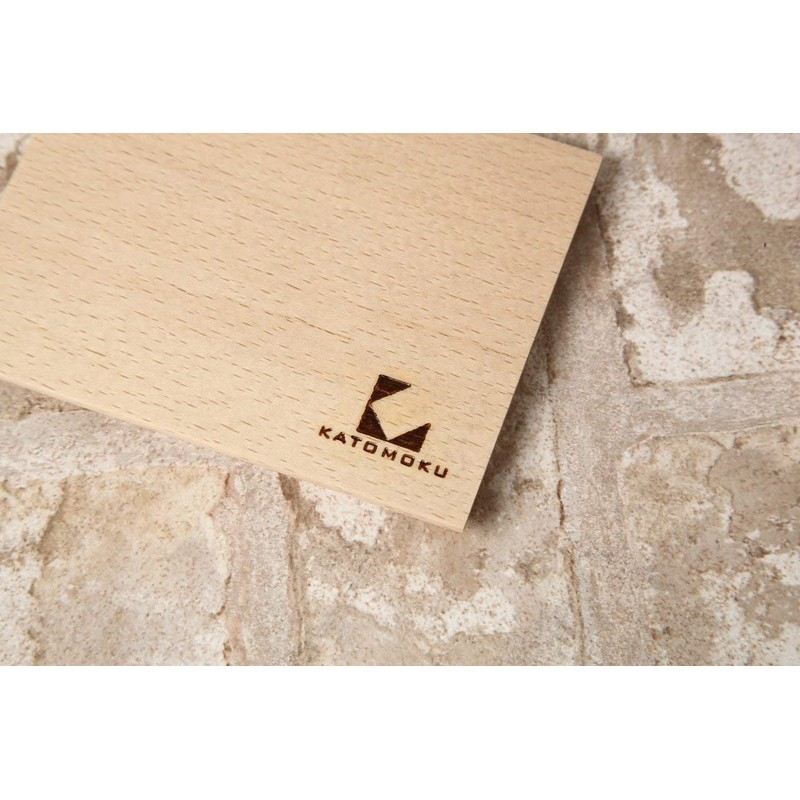 KATOMOKU Luxury Imprint Mat with Solid Wood Single Piece Board