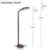 Bedford Home Floor Lamp - Full Spectrum Natural Sunlight Lamp