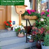 Single Post Handrail Stair Railings for Outdoor Steps Fit 1-2