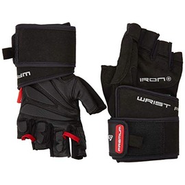 Chiba Unisex's Premium Iron II Glove, Black, Small