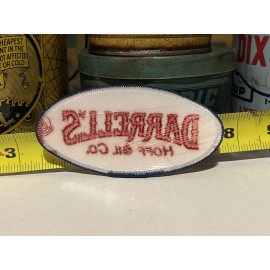 Darrell’s Hoff Oil Co Patch Vintage GAS STATION