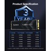 ORICO M.2 2280 SATA SSD, 512GB Internal M.2 SSD with