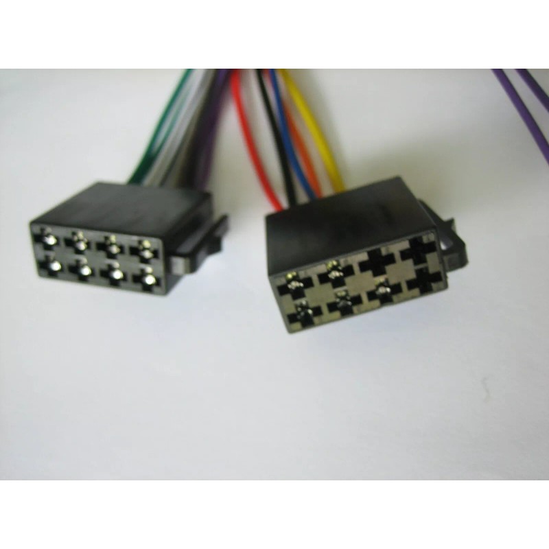 Sjoybring 2 Din Car Stereo Power & Speaker Wire Harness