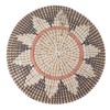Round Grass Wall Ornaments 35cm Diameter Hand Knitting Hanging Woven