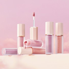 DEAR DAHLIA Petal Drop Liquid Blush 4g - [SET] Dreamy (+Pang Pang Puff)