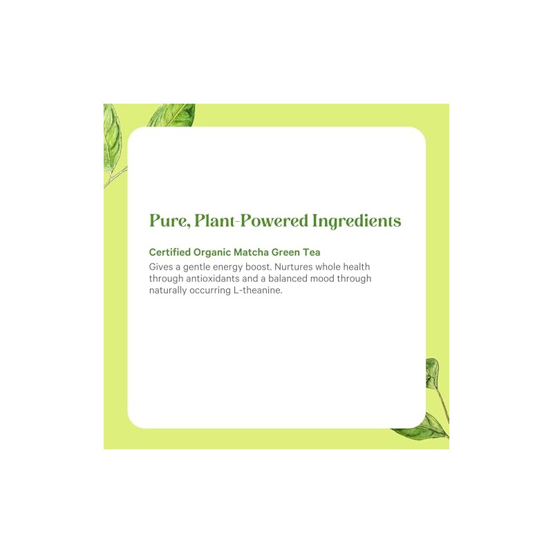 PURE SYNERGY Matcha Power - Organic Matcha Green Tea Capsules