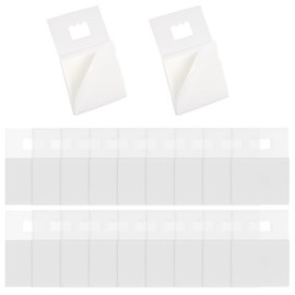 20 Pack Picture Hangers Adhesive Plastic Sawtooth Adhesive Picture Hanger No Nail Picture Hangers Adhesive Foamboard Hanger