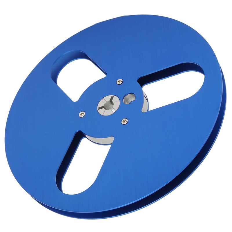 1/4 7 Inch Empty Reel 3 Hole Aluminum Alloy Opening