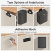 Mbillion Kitchen Compost Bin Hanging Trash Can with Lid 2.1