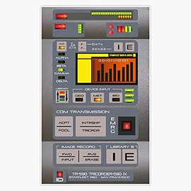 Tricorder Next Generation Tr-590B Sticker Bumper Sticker Vinyl Decal 5"