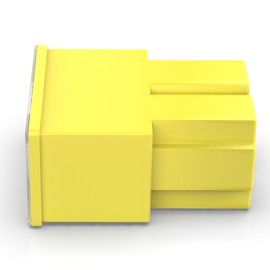 Auprotec® PAL AS Auto Link Fuses Slow Blow female OTO AS pacific fuse: 60 amp yellow, 1 pc