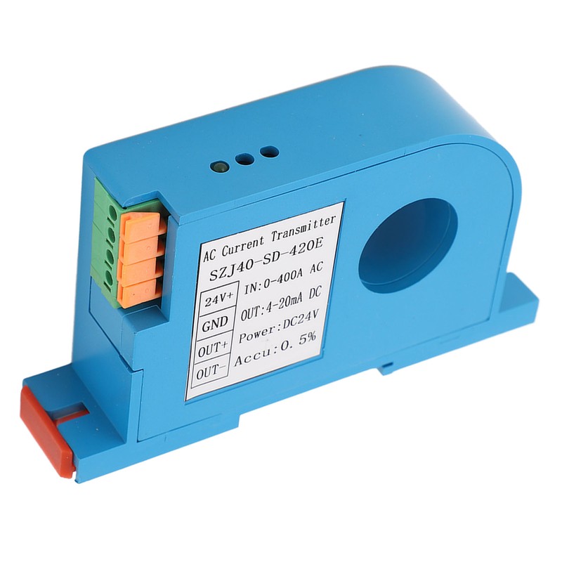 AC Current Transmitter 4‑20mA Output Single Phase AC Current Transducer