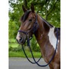 HKM Knot Halter with Reins Horse Halter Black Thoroughbred