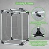 24"x24"x55" Grow Tent for Indoor Plants 600D Mylar Hydroponic High