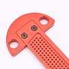 Woodworking T Ruler Aluminum Alloy 0 to 164mm Range 1mm