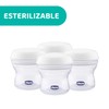 CHICCO, Contenedores de Leche para Bebé, Natural Feeling, 4 piezas