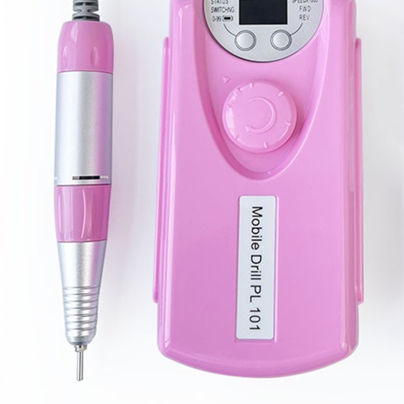 Electric Nail Polishing Machine Portable Mini Rechargeable 35000RMP Low Noise