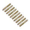 METALLIXITY 20pcs Double Head Screws (M6x40mm) Hanger Bolts Carbon Steel