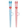 Kawai 106113 Orthopedic Chopsticks Made in Japan Blue 6.3 inches
