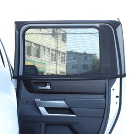 LLKUANG 100% Protection from Bugs for Toyota Tundra 2007-2025 Shade Breathable Mesh Car Curtains Door/Window Net Car Window Screens for Camping-2Pcs