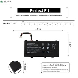 SG03XL 849048-421 Battery for HP Envy M7 M7-u009dx M7-u109dx 17t-u100 17-u163cl 17-u177cl 17-u110nr 17-u100 Series 849049-421 849314-850 HSTNN-LB7F HSTNN-LB7E TPN-I126 41.5WH - 12 Months Warranty