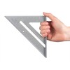 Jazooli 7" Aluminium Multifunctional Set Square Tri-Square Mitre Saw Guide