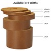 Ringsun 1/4 Inch Wide Flat Leather Strips for Crafts, Full