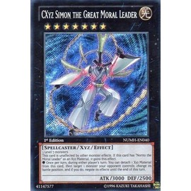 Pangadgets Cxyz Simon The Great Moral Leader (Secret Rare) NUMH-EN040 Holographic