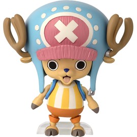 Anime Heroes One Piece Figures Tony Tony Chopper Action Figure | 17cm Articulated Chopper Anime Figure with Swappable Arms Faces and Backpack | Bandai One Piece Action Figures Pirate Toys Range