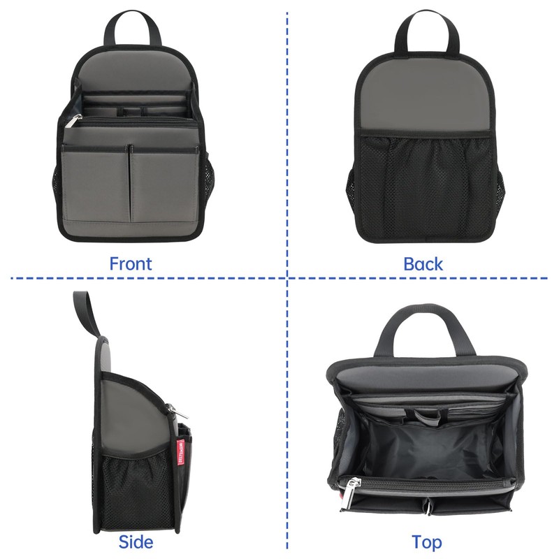 DELTAMANN Backpack Organizer Insert for Casual College Computer Laptop Bookbag,