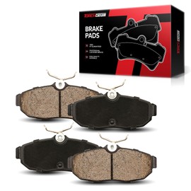 Torchbeam Rear Disc Ceramic Brake Pads Kit Fits2005-2010 Ford Mustang, 2011 Ford Mustang 5.4L, 2005-2007 Avanti Avanti, 4pcs Automotive Replacement Brake Pads,D1082