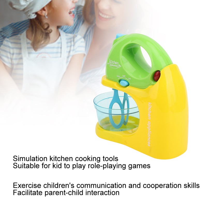 Children Simulation Home Appliance Juicer Mixer Bread Machine Kitchen Cooking