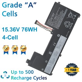 LAQUEENA L17M4PG2 Laptop Battery Compatible with Lenovo Legion Y730-17ICH Y740-17ICH Y9000K Series L17C4PG2 L17L4PG2 L17S4PG2 L18C4PG1 5B10Q88558 5B10Q88556 5B10T11520 928QA224H