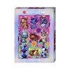 Heye 299552 Kitty Cats Jigsaw Puzzle 1000 Pieces Silver