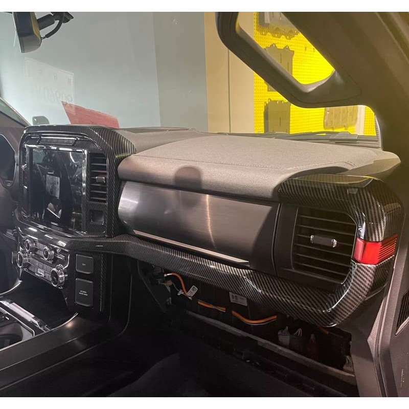 ERIDANUS for 2021 2022 Ford F150 Center Console Dash Decor