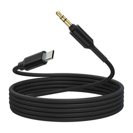 USB C to 3.5mm Audio Cable for Sony Wh-1000xm6 Wh-1000xm5 Wh-1000xm4 WH-1000XM3 WH-1000XM2 Wh-ch720n WH-CH710N Wh-ch520 WH-CH510 WH-XB910N WH-XB700 WH-CH700N MDR-1000X MDR-XB950BT MDR-100ABN Headphone