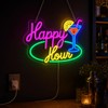 Chordwave LED Bar Sign – Happy Hour Neon Bar Sign