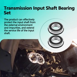 2PCS Transmission Input Shaft Bearing Set Compatible with Patriot (MK74) 2007-2017 Compass (MK49) 2006-2017 Replaces 5013634AB, Bearing Input Shaft