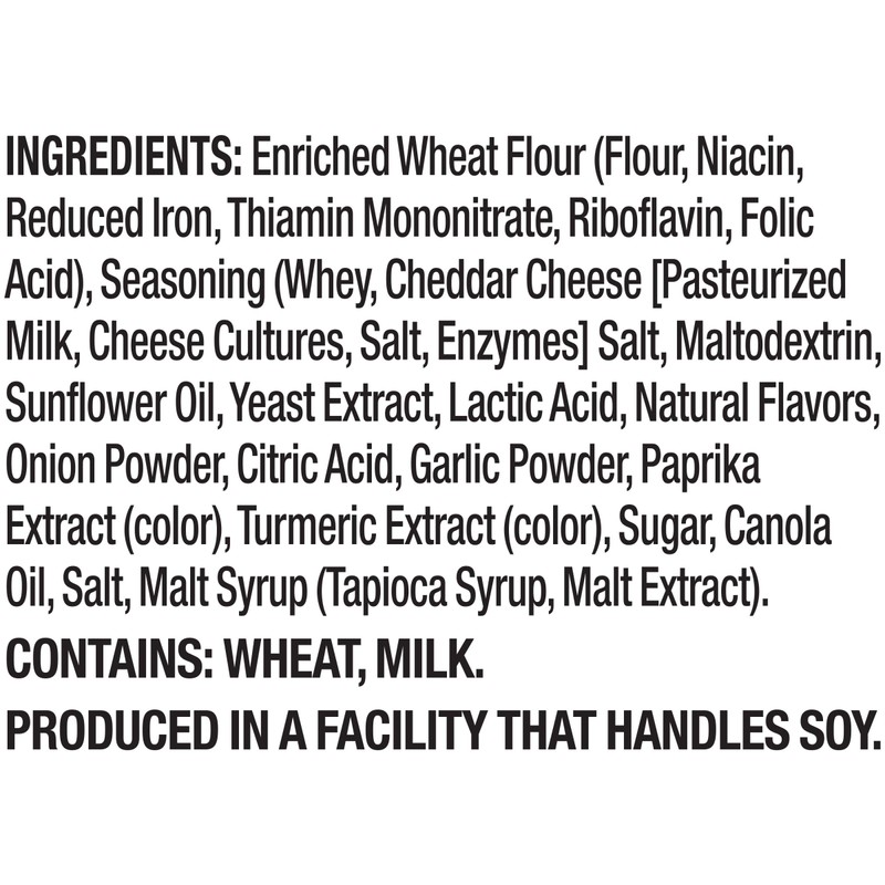 Snack Factory Pretzel Crisps, Cheddar Cheese, Large Party Size, 14