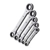 Dapetz ® Ring Spanner Wrench AF/Imperial/SAE Imperial Reversible Ratchet 5