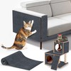 cat Scratching mat Self-Adhesive, Trimmable Furniture Protector for Couch, Sofa,