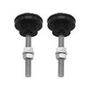 X-AVION 2PCS Pack Universal Quick Release Latch Hood Pin 2.44"/62mm