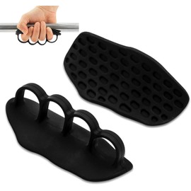 Mokeum Gym Hand Grips, Gym Weight Lifting Grips With Storage Box, Anti-Slip Hand Palm Protection Wrist Wraps for Gym Training and Exercise, Weight Lifting, Dumbbell