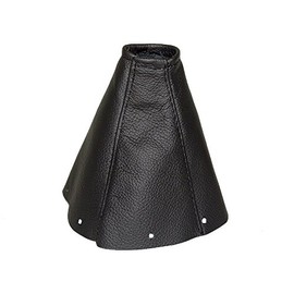 Gear Stick Gaiter Black Genuine Leather