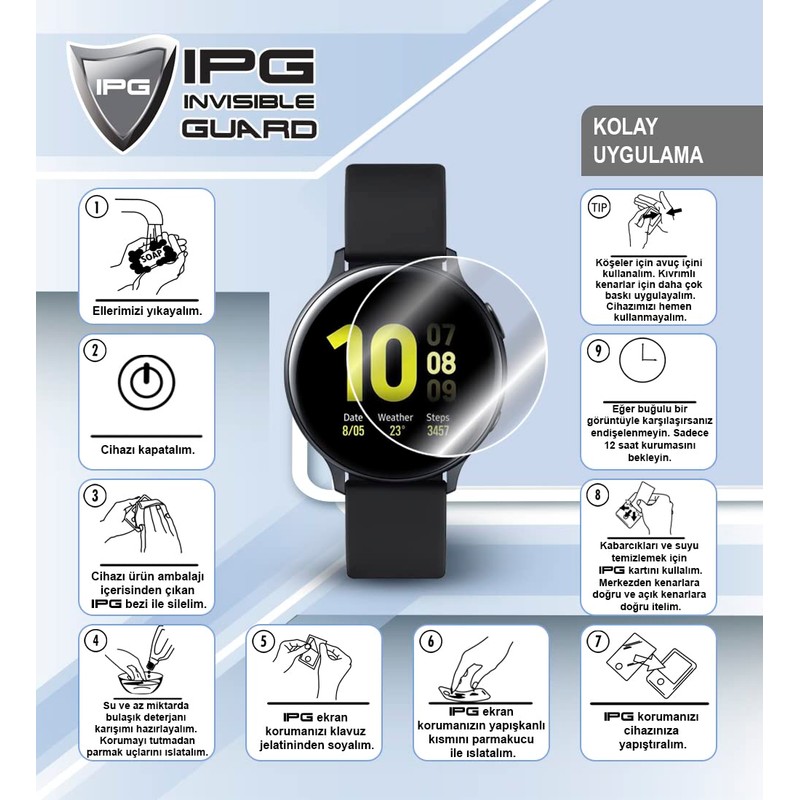 IPG para reloj inteligente Polar Grit X2 Pro Protector de